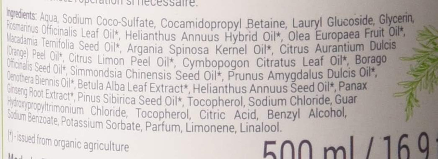 Strengthening Shampoo, 500 Ml