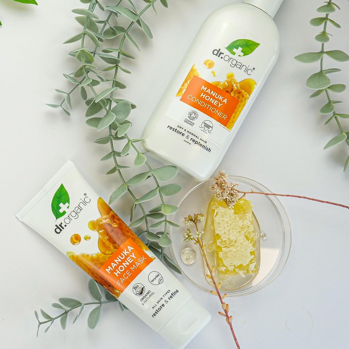 Manuka Honey Face Mask, Nourising, Dry Skin, Mens, Womens, Natural, Vegetarian, Cruelty-Free, Paraben & Sls-Free, Recycled & Recyclable, Organic, 125Ml, Packaging May Vary