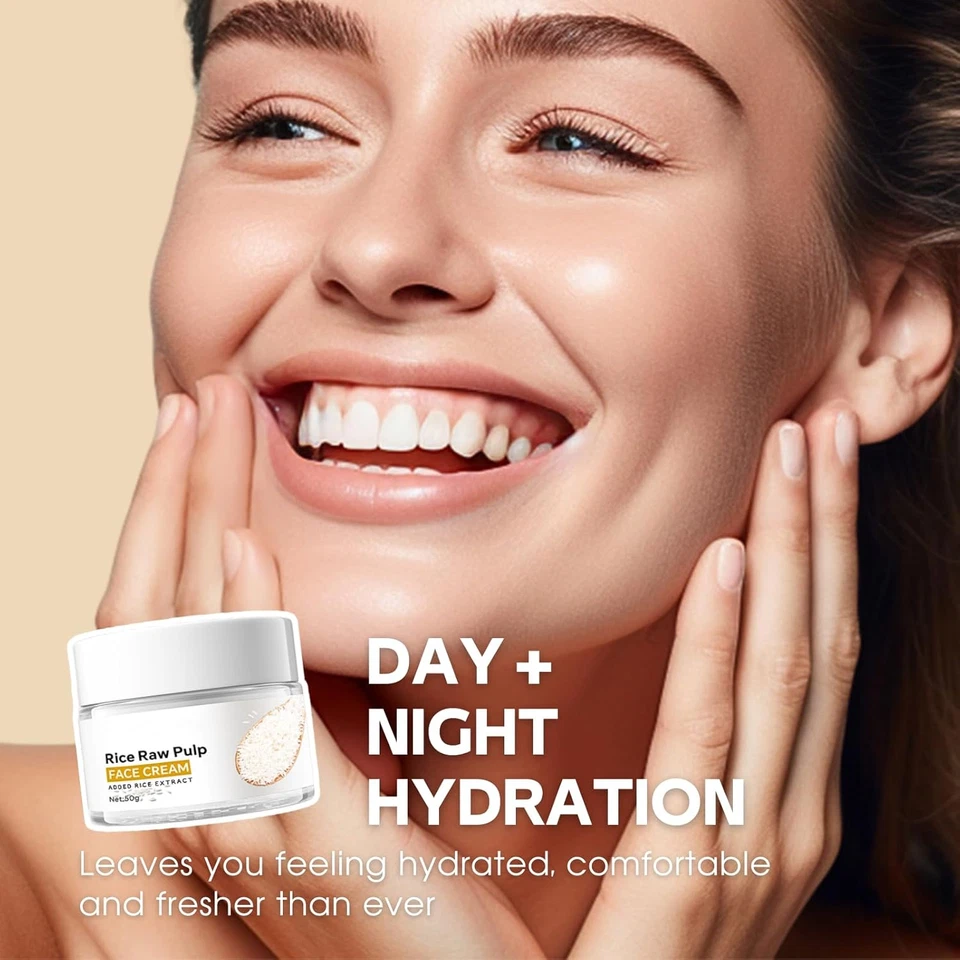 Natural Rice Face Moisturiser Cream