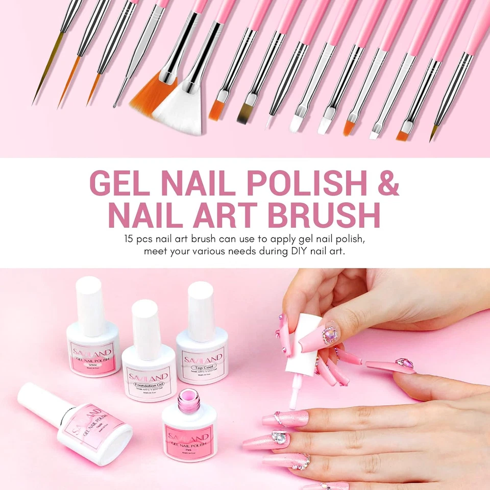 Gel Nail Kits with U V Lamp