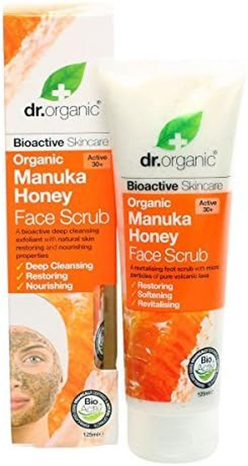 Organic Doctor Manuka Honey Face Scrub, 4.2 Fluid Ounce by Organic Doctor