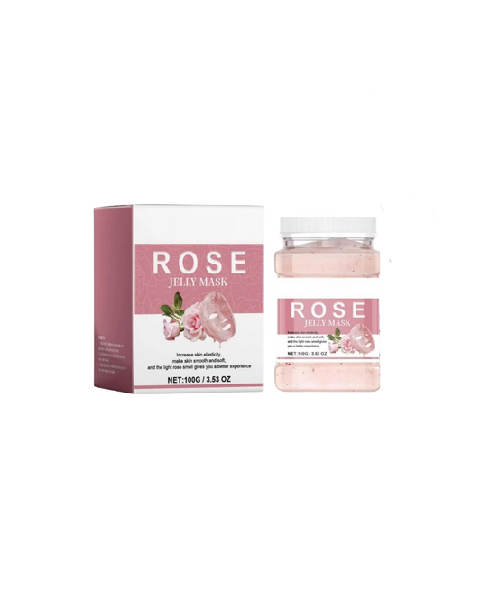 Jelly Mask,Jelly Face-Mask,Jelly Mask for Face,Natural Rose Jelly Mask,Rose Smoothing Facial Mask,Moisturizing Facial Mask,Jelly Face-Mask for Skincare,Skincare Moisturizing Gel Mask