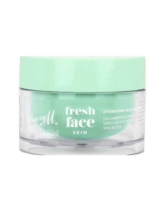 Fresh Face Skin Hydrating Moisturiser | with Cucumber Fruit, Green Tea Extracts and Shea Butter