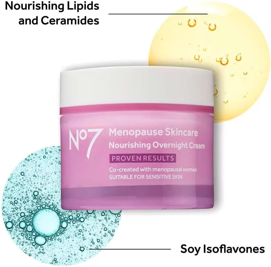 Menopause Skincare Nourishing Overnight Cream 50Ml (Pack of 1)