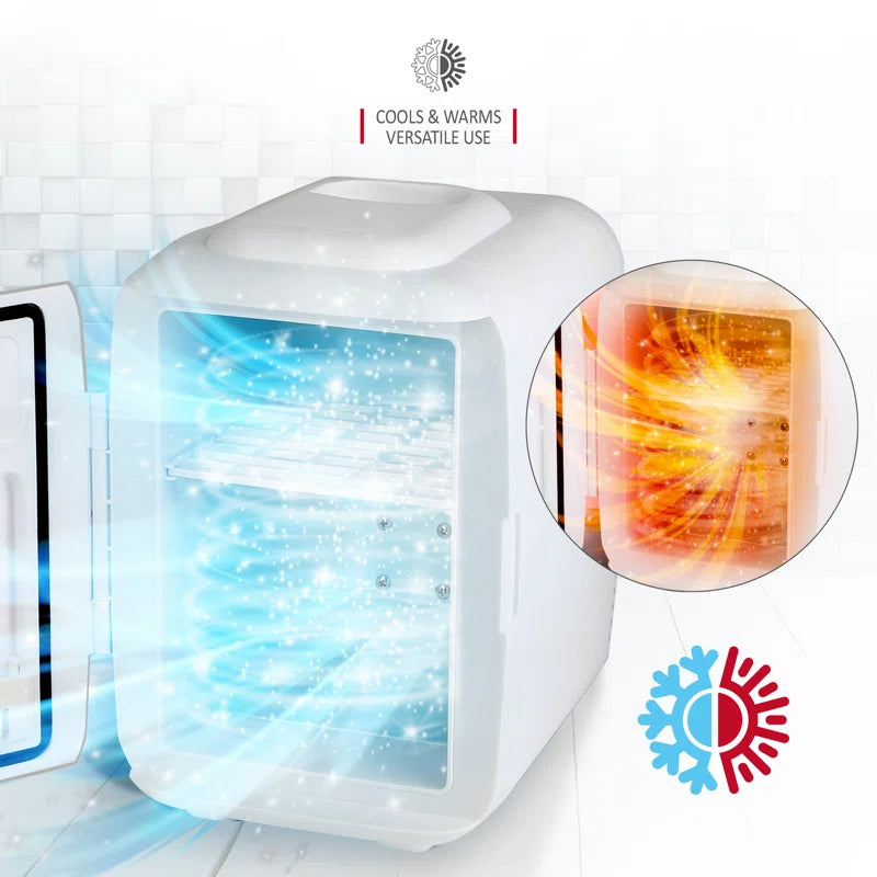 5L Mini Fridge - for Bedroom, Skincare, Office with Cooling and Warming Function
