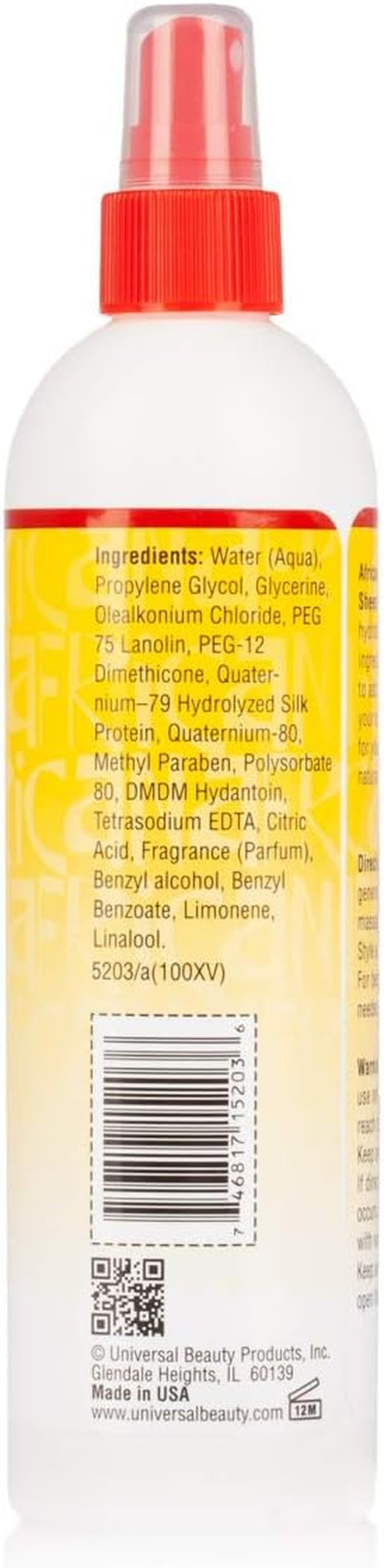 Universal Beauty African Essence Braid Sheen Spray 355 Ml