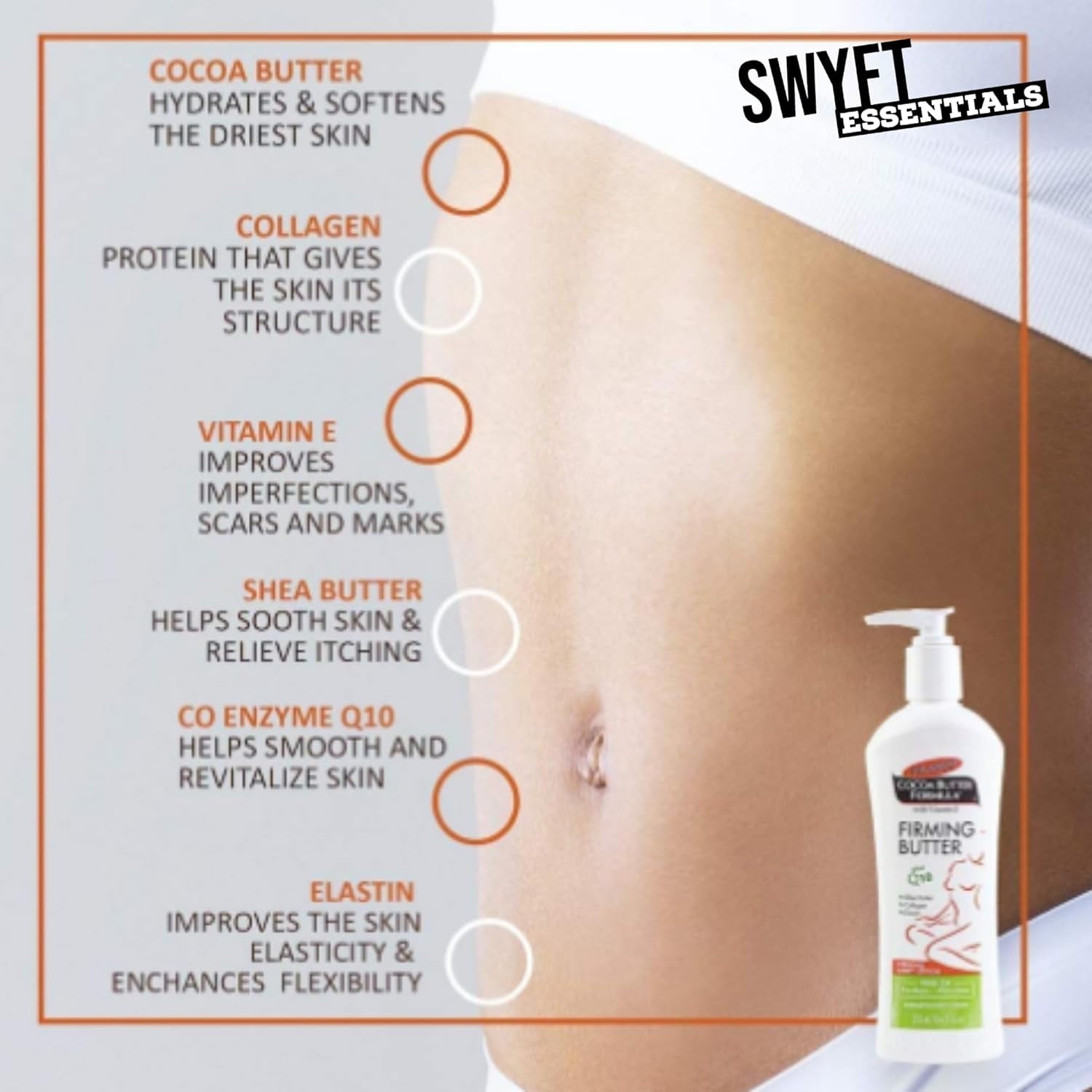 Palmers Stretch Mark Cream Bundle - Includes Cocoa Butter Stretch Mark Cream 125Ml, Tummy Butter for Stretch Marks 125Ml & Palmers Firming Body Lotion 315Ml by Palmers Cocoa Butter