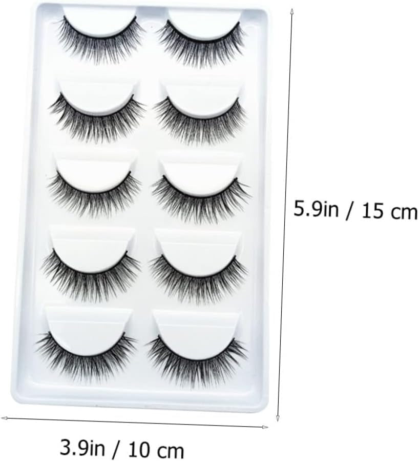 10 Pairs False Eyelashes False Eyelash Accessory Beauty for Girls
