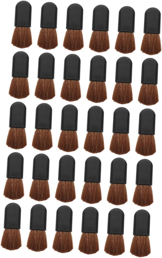 30Pcs Portable Blush Brush Professional Makeup Brushes for Blush Powder and Foundation Compact Travel Soft Bristles for Easy Application