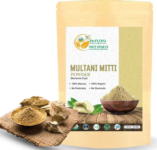 Earth Clay Bentonite 100% Organic Face Mask